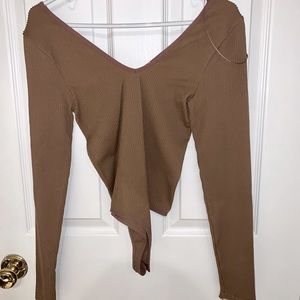 Off the shoulder bodysuit